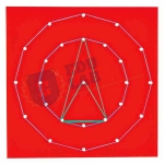 Circular Geoboard